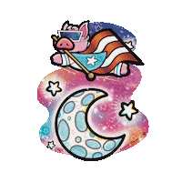 Luna Pr Sticker