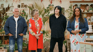 Model Serve GIF by The Great British Bake Off