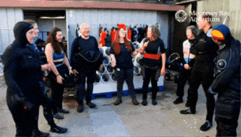 Pow Wow Meeting GIF by Monterey Bay Aquarium