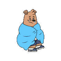 So Sick Pain Sticker by Meme World of Max Bear