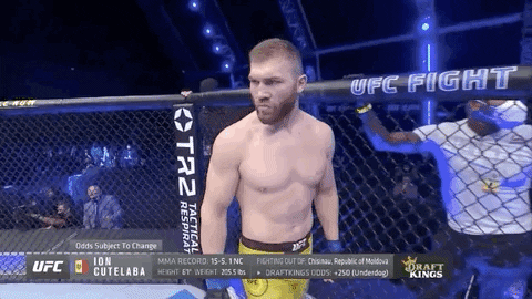 Sport Pacing GIF by UFC