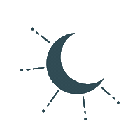 Moon Sticker by Kyte Baby