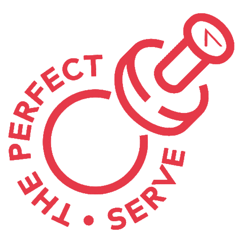 Stamp Perfect Serve Sticker by Ayano high class branding solutions