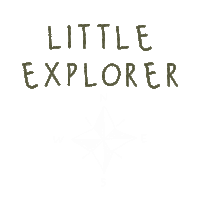 Little Explorer Camping Sticker by Wander and Wild