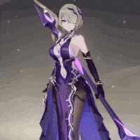 Honkai Impact Spinning GIF