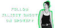Spotify Sticker by Illicit Ghost
