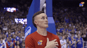 Kansas Basketball Jayhawks GIF by Kansas Athletics