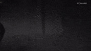Scared Dark GIF by KONAMI