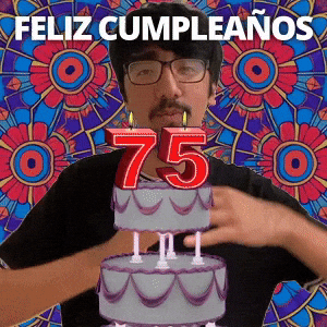 ¡Feliz 75.º cumpleaños!