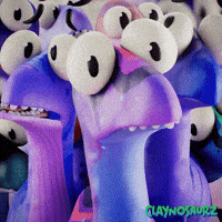 Scream What GIF by Claynosaurz