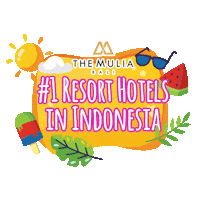 TheMuliaBali summer travel relax luxury Sticker
