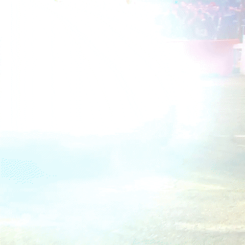 Hit Driving GIF by FIA European Rally Championship