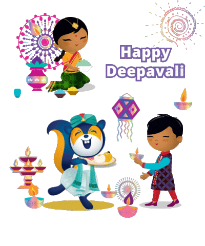 Indian Diwali Sticker by DBS Bank Ltd