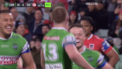 Nrl Smithies GIF by Canberra Raiders