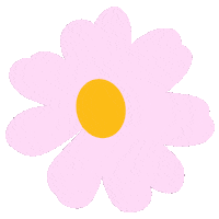 Flower Power Pink Sticker