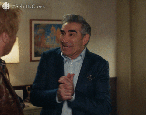 Shocked Schitts Creek GIF by CBC