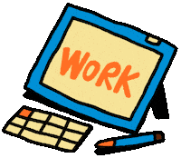 Work Ipad Sticker by Made By Radio