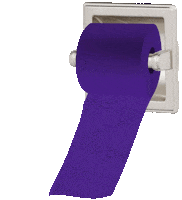 Toilet Paper Shopping Sticker