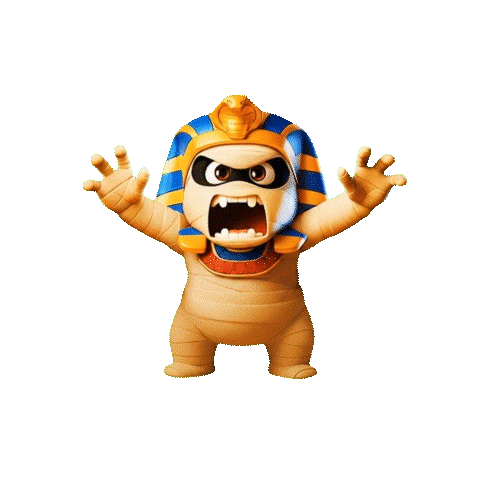 Egypt Mummy Sticker by DoubleU Casino
