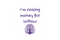 WillowFoundation charity arsenal willow fundraising Sticker