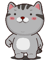 Happy Cat Sticker by VITA VITA ‧ 塔仔不正經