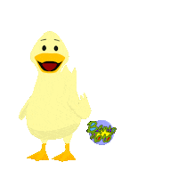 Pato Sticker by Bento e Totó