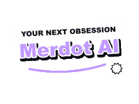 Logo Click Here Sticker by Merdott
