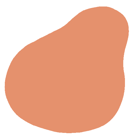 Orange Boho Sticker