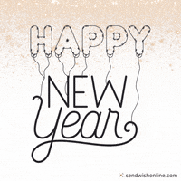 Happy New Year Day GIF by sendwishonline.com