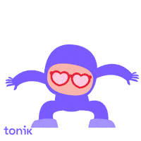 Neobank Flying Sticker by Tonik Bank