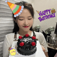 Happy Birthday Hyeju GIF