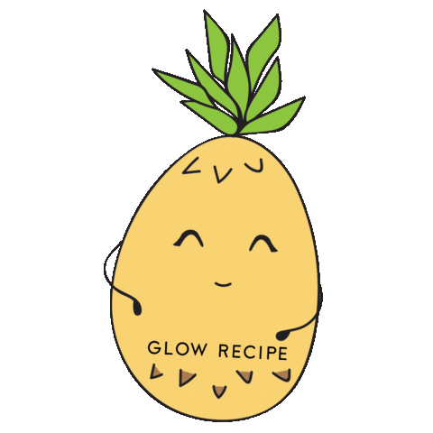 vitamin c pineapple Sticker by Glow Recipe