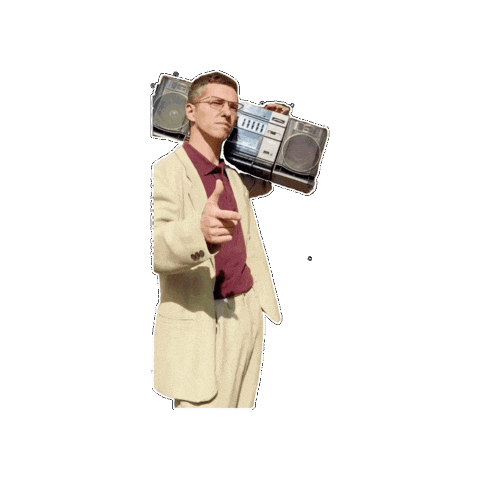 dreamteammusicservices giphygifmaker dance retro vintage Sticker