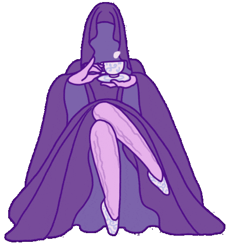 Tea Time Sticker