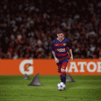 winning fc barcelona GIF by Gatorade Football