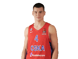 Basketball Thumbs Up Sticker by CSKA Moscow