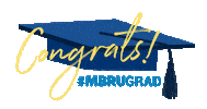 Graduation Celebrating Sticker by MBRU