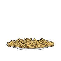 Cheese Fries Sticker