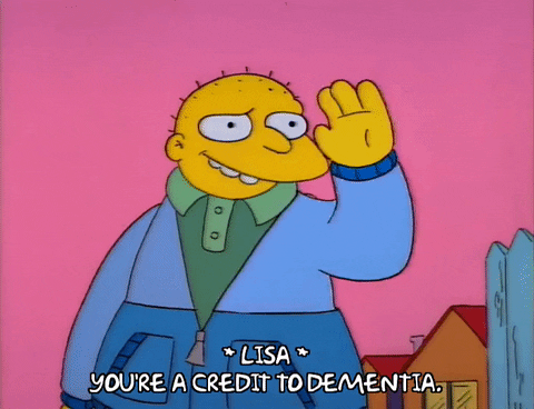 Waving Season 3 GIF by The Simpsons