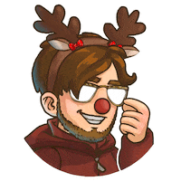 upjers_gifs smile christmas cool xmas Sticker