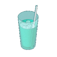 water celebrating Sticker by ZinZen