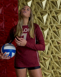 Elon Volleyball GIF by Elon Phoenix