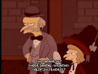 Angry Season 4 GIF by The Simpsons