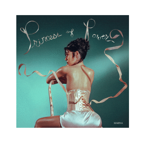Princess Of Power Pop Sticker by MARINA