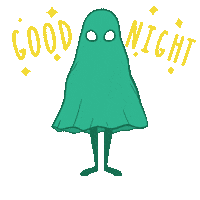 Good Night Halloween Sticker