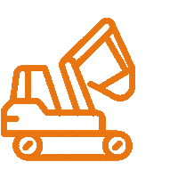 Orange Hex Sticker by Ritchie Bros.