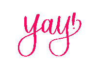 Excited Sticker