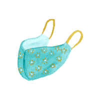 Functun mask covid covid-19 cute mask Sticker