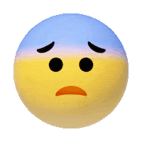 Sad 3D Sticker