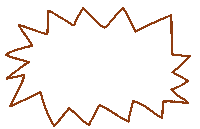 Color Orange Sticker